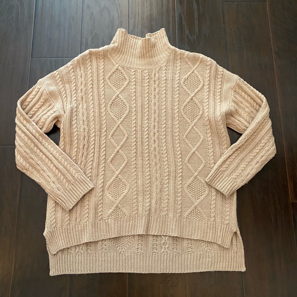 Turtleneck Embroidered Sweater